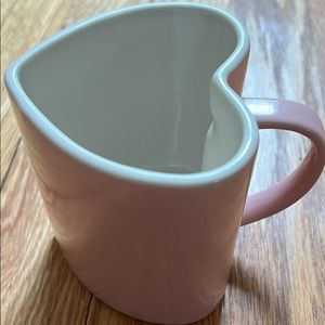 Urban Outfitters heart shaped mug